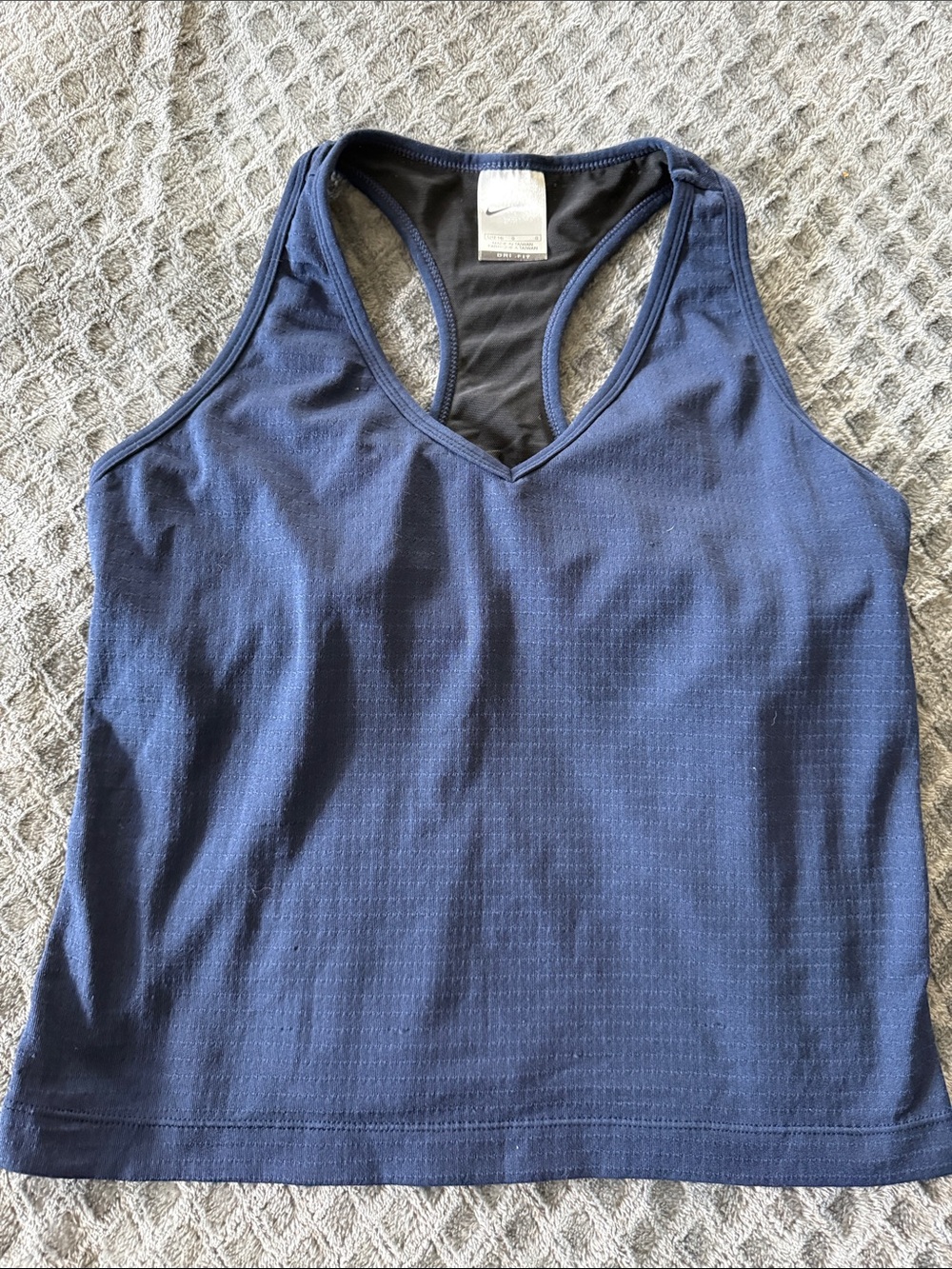 Nike Blue Racerback Sports Tank Top